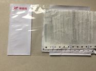Adhesive Packing Slip Pouch , Gravure Printing Clear Shipping Envelopes