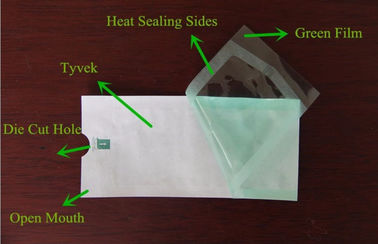 Ιατρικές σακούλες αποστείρωσης σφραγίδων Peelable με το ανώτερο υλικό εγγράφου 60G Billerud